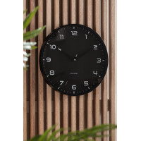 Nástenné hodiny Orgullo Karlsson KA6053BK, 40cm